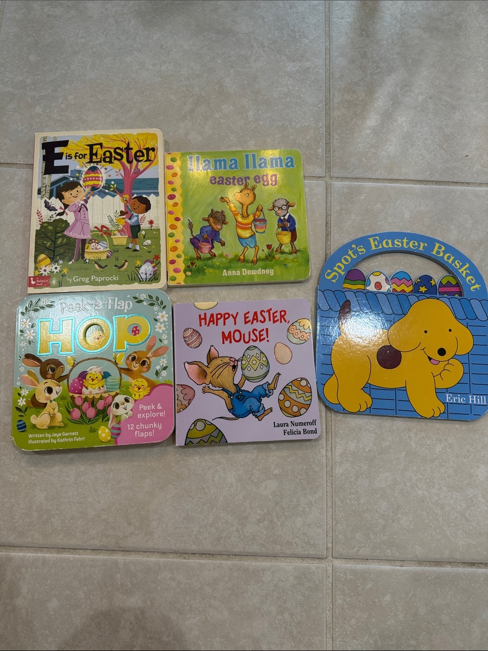 Easter Board Book Lot - Colorful Kids Titles